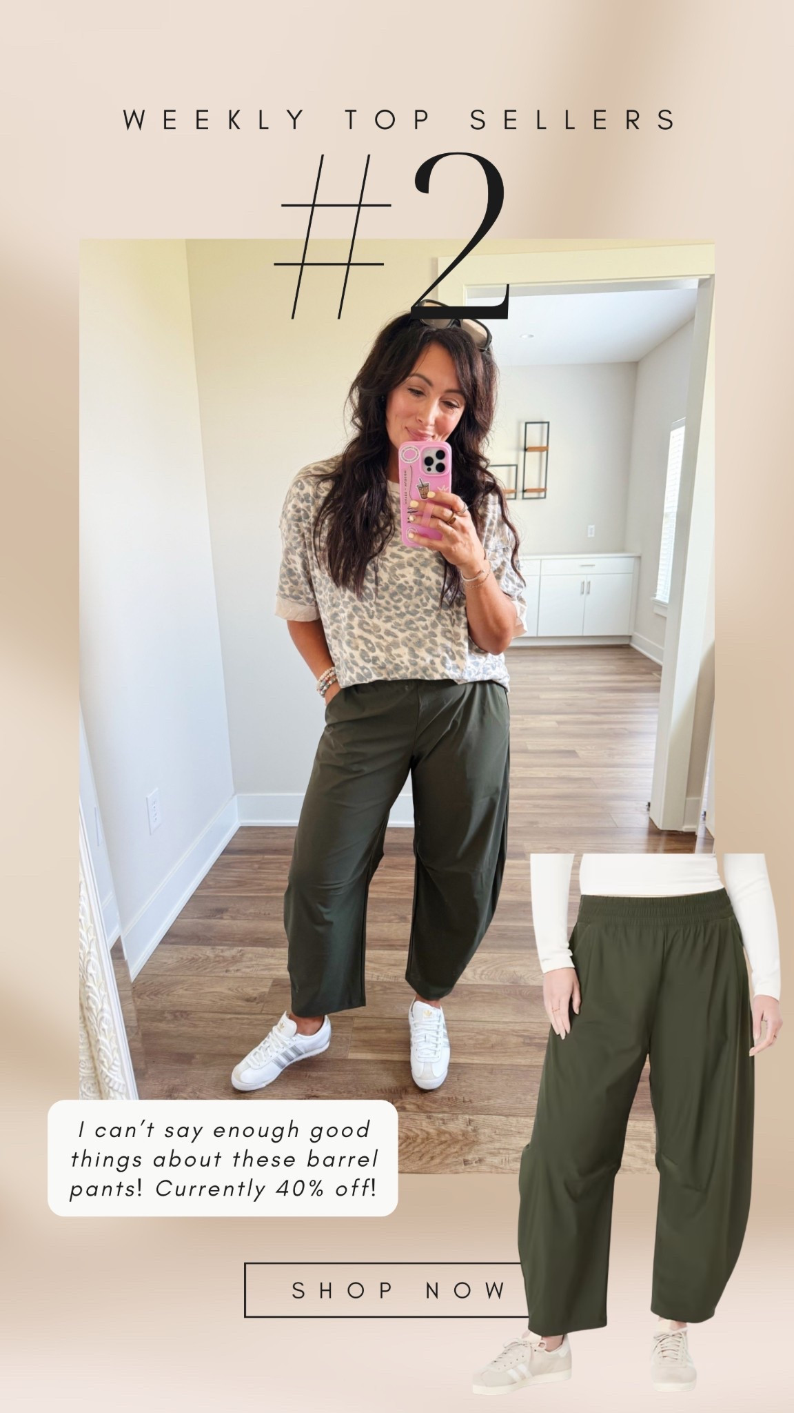 Best travel pants back in stock!!
• medium top - runs big 
• small pants - go down a size, SO comfy, flattering & easy!

#LTKSeasonal #LTKootd #LTKSaleAlert
