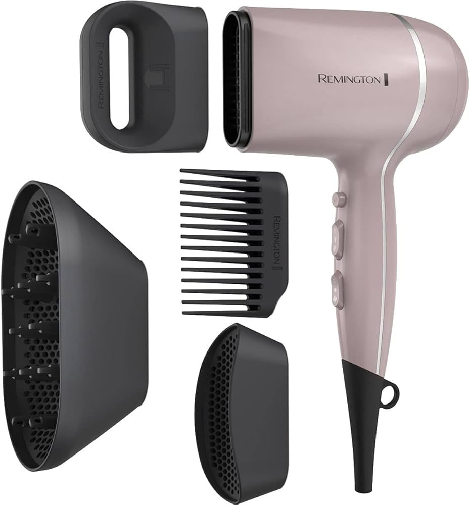 Amazon.com : Remington Pro Wet2style Hair Dryer, With Ionic & Ceramic Drying Technology, Mauve, 1... | Amazon (US)