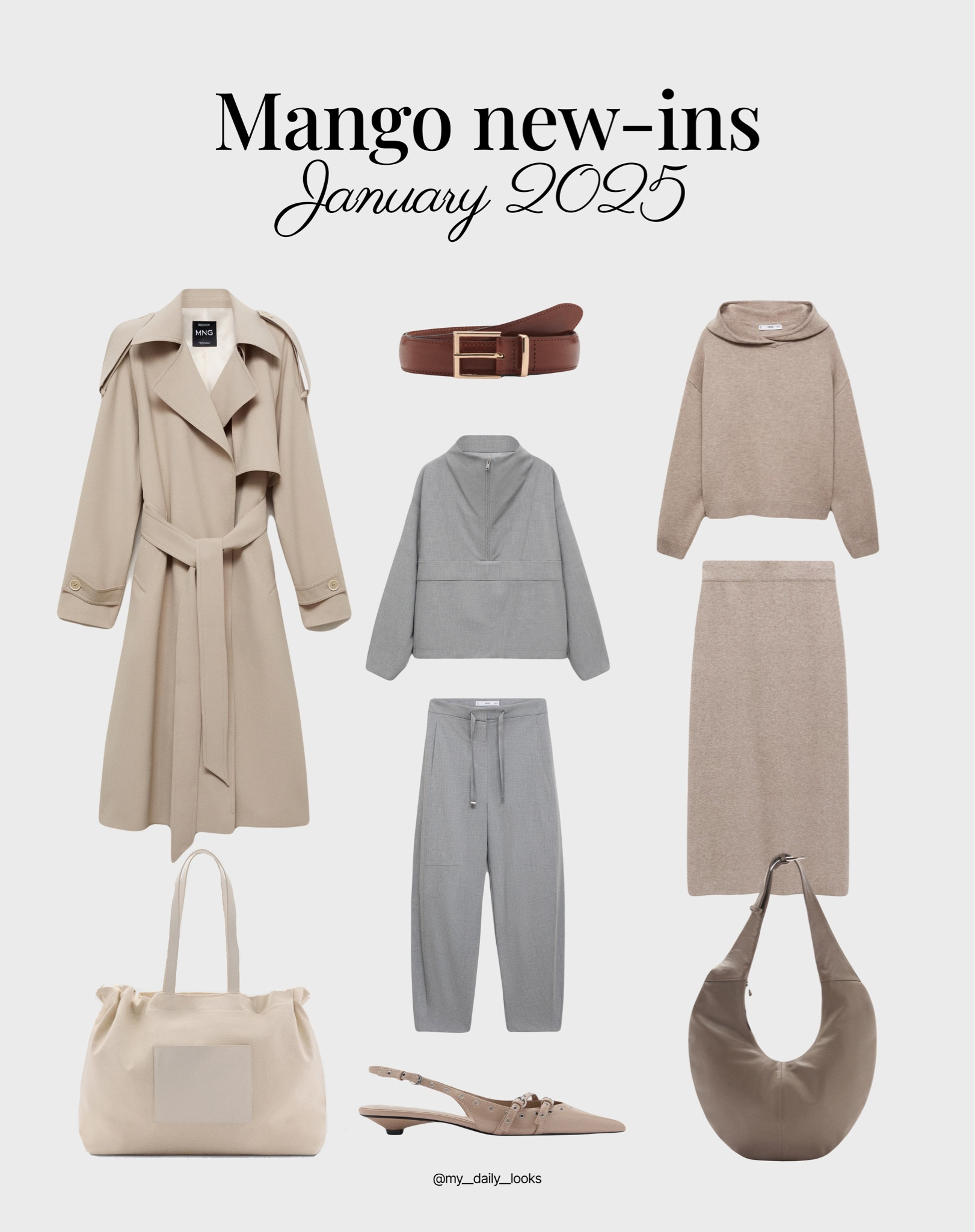 My selection from Mango new collection 🖤

Tags: mango, winter style, winter outfit, winter look, winter fashion, spring style, spring outfit, spring look, spring fashion, easy styling, simple everyday look, chic & basic outfit, Parisian look, casual outfit, capsule wardrobe, office look, brunch style, high street.

#LTKshoes #LTKstyletip #LTKbag