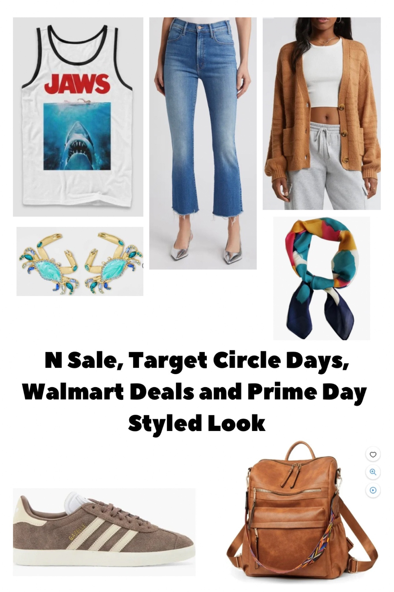 Why shop and style from just one sale?  See how I mix with items from every major sale right now. Cardigan scarf sneakers everyday carry weekend style 

#LTKSummerSales #LTKSaleAlert #LTKStyleTip