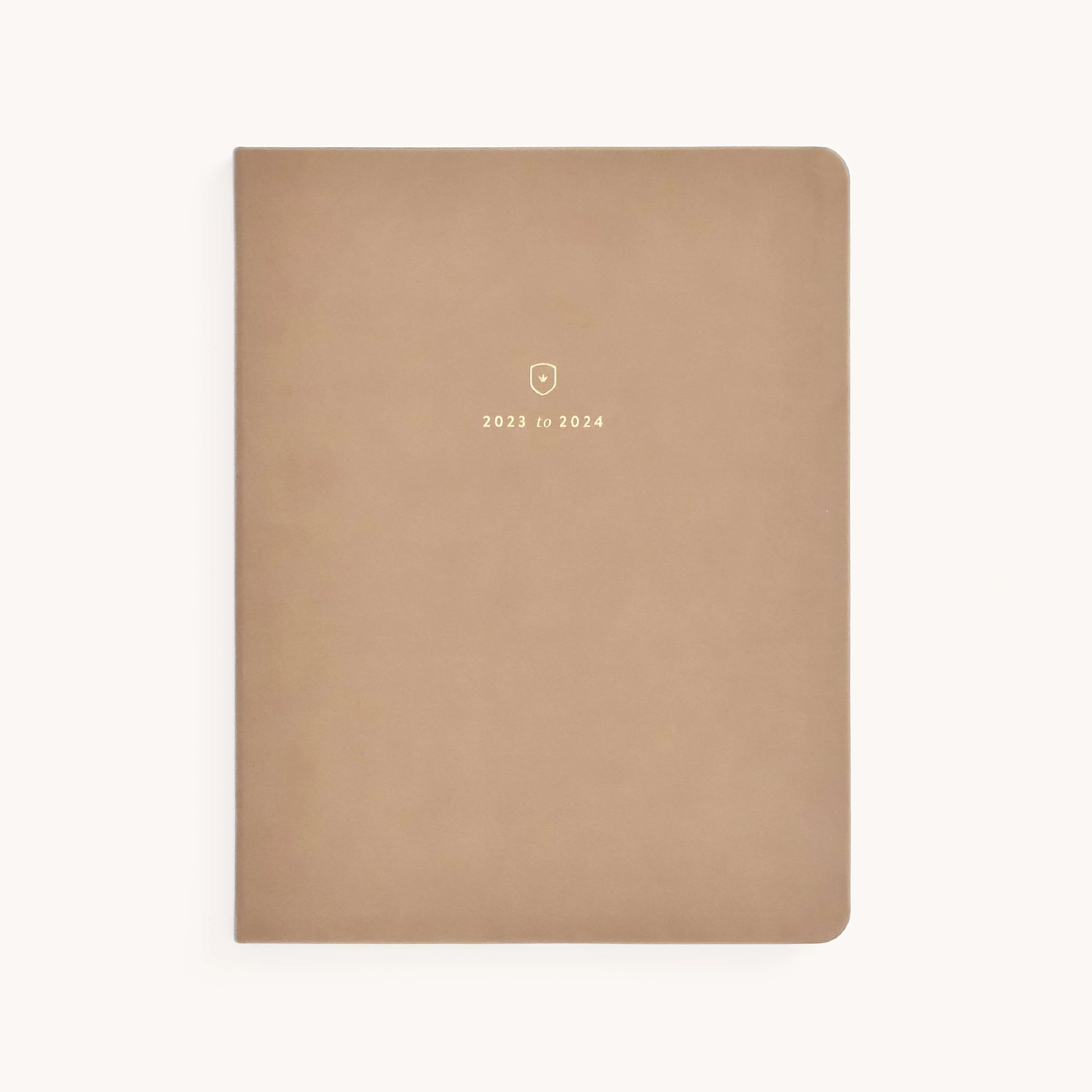 2023-2024 Weekly, Dapperdesk Planner, Fawn | Simplified