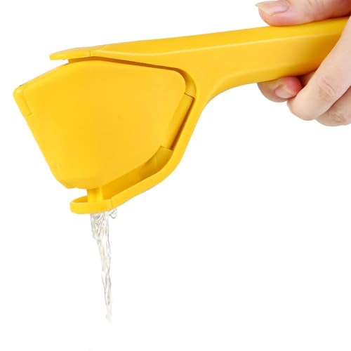 ToGeeKa Lemon Squeezer, Effortless Manual Flat Lime Juicer Squeezer, Hand Citrus Press, Folds Design For Saving Space Storage, Easy to Make Juice From Lemon, Lime, Cirtus, Orange, Fruits | Amazon (US)