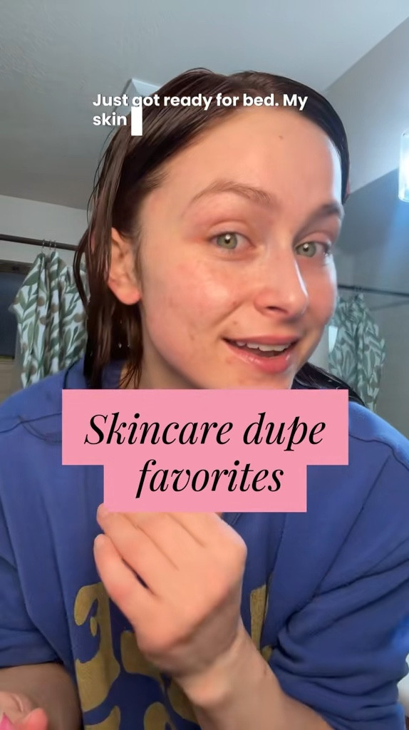 Skincare dupes I am loving