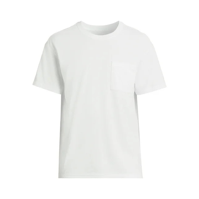 Athletic Works Men's Short Sleeve Soft Pocket T-Shirt, Sizes S-4XL - Walmart.com | Walmart (US)