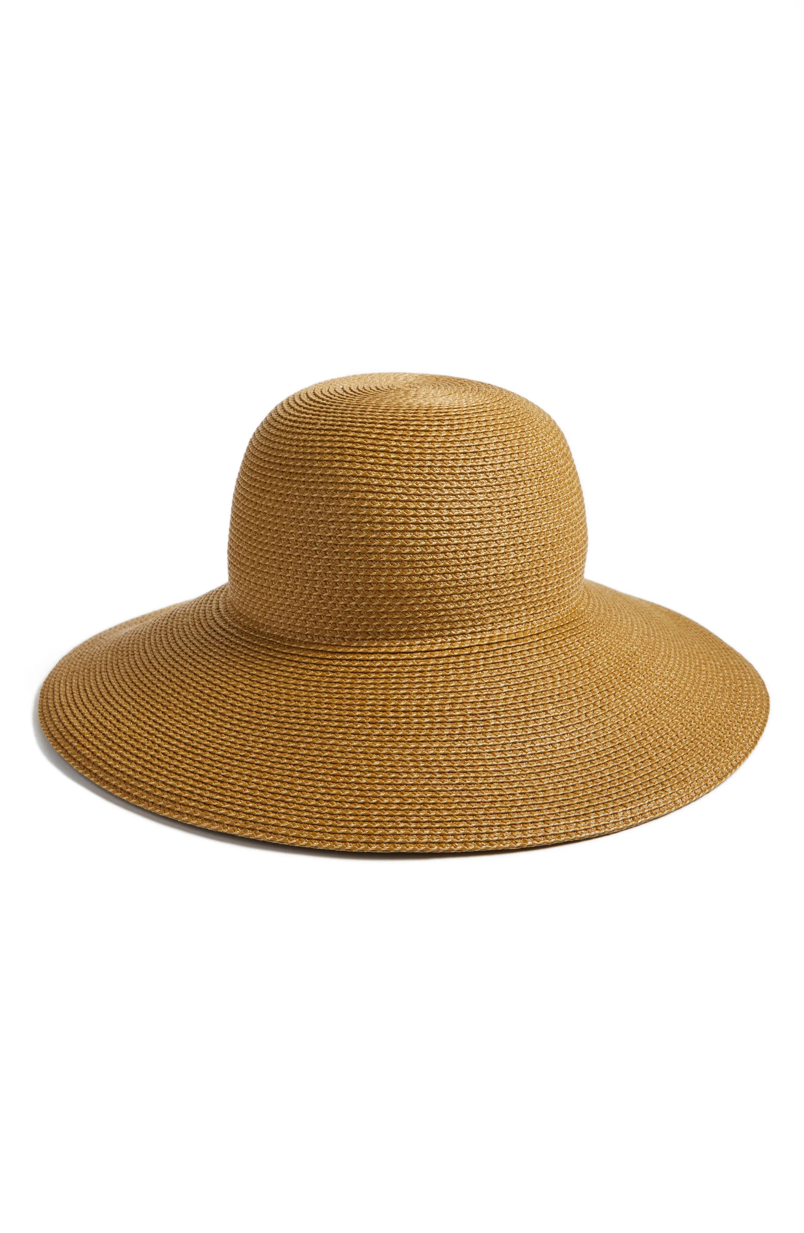 Women's Eric Javits 'Hampton' Straw Sun Hat - Ivory | Nordstrom