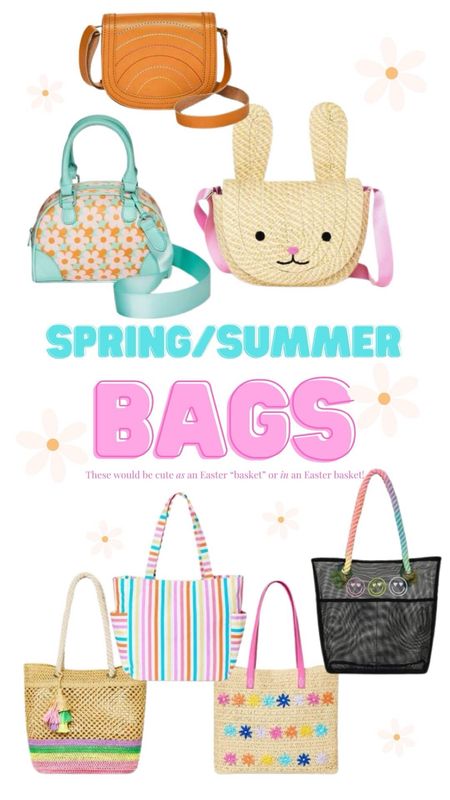 Spring/Summer bags for the girls! Cute Easter basket ideas! 

#LTKitbag #LTKfamily #LTKkids