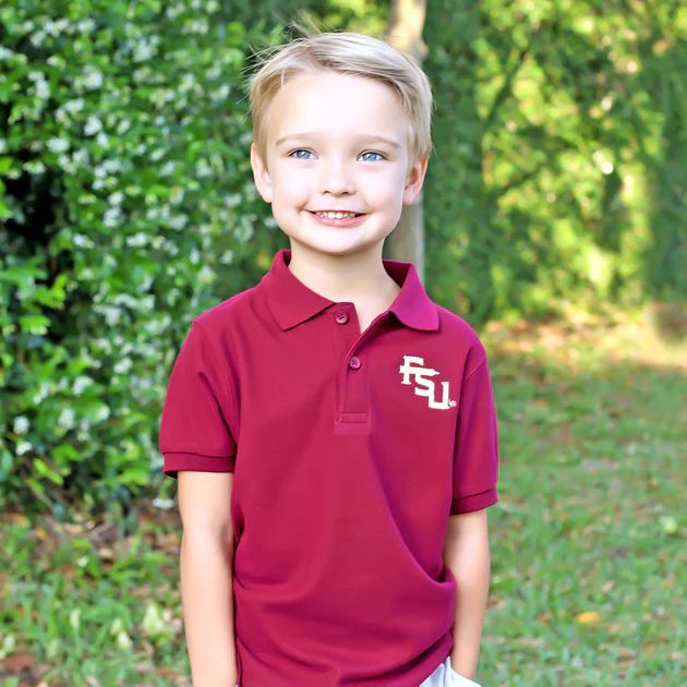 Florida State Short Sleeve Polo | Classic Whimsy