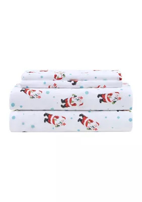 Joyland Vintage Santa Claus Sheet Set | Belk