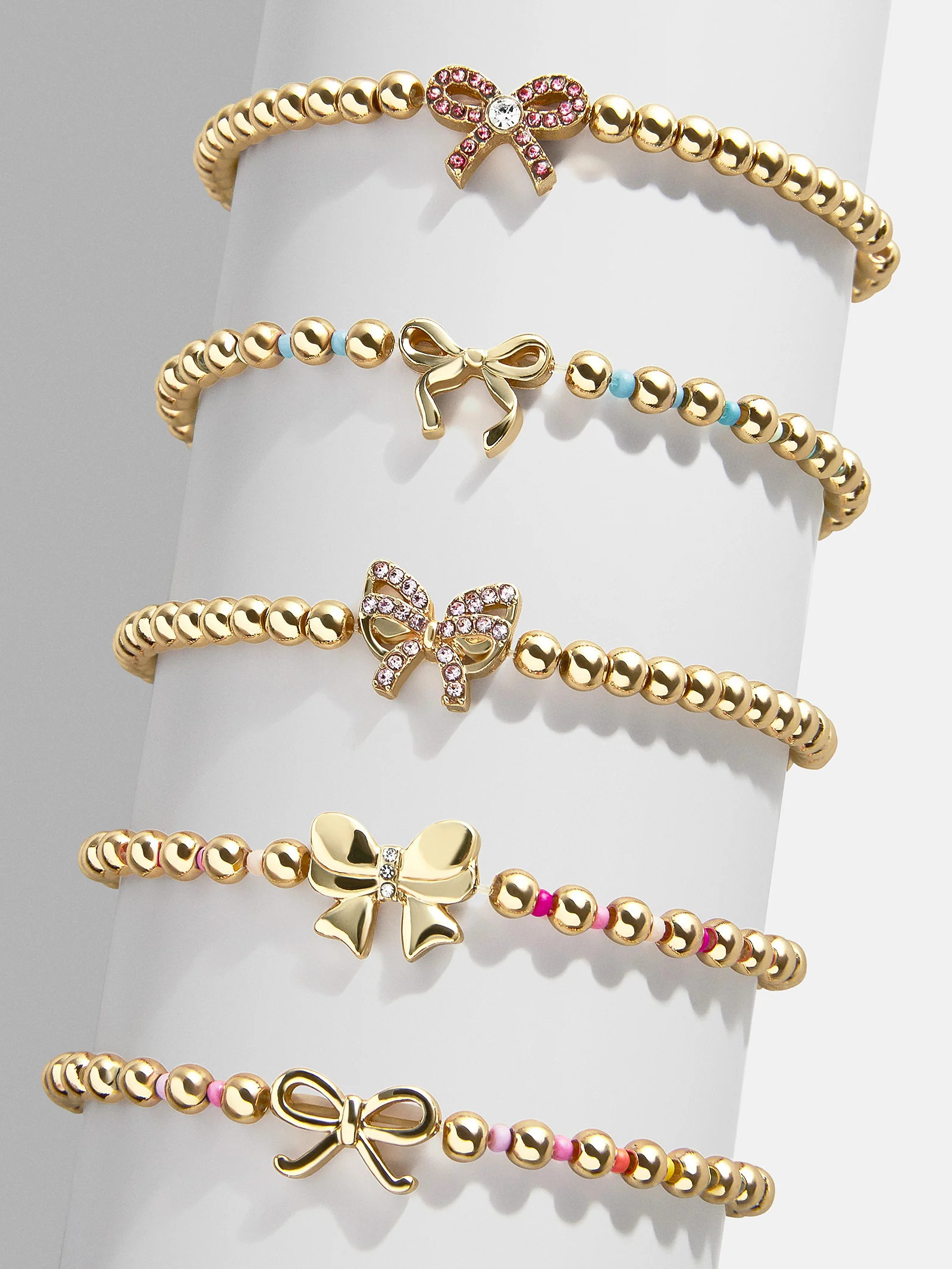Better Together Kid's Bracelet Set - Bow | BaubleBar (US)