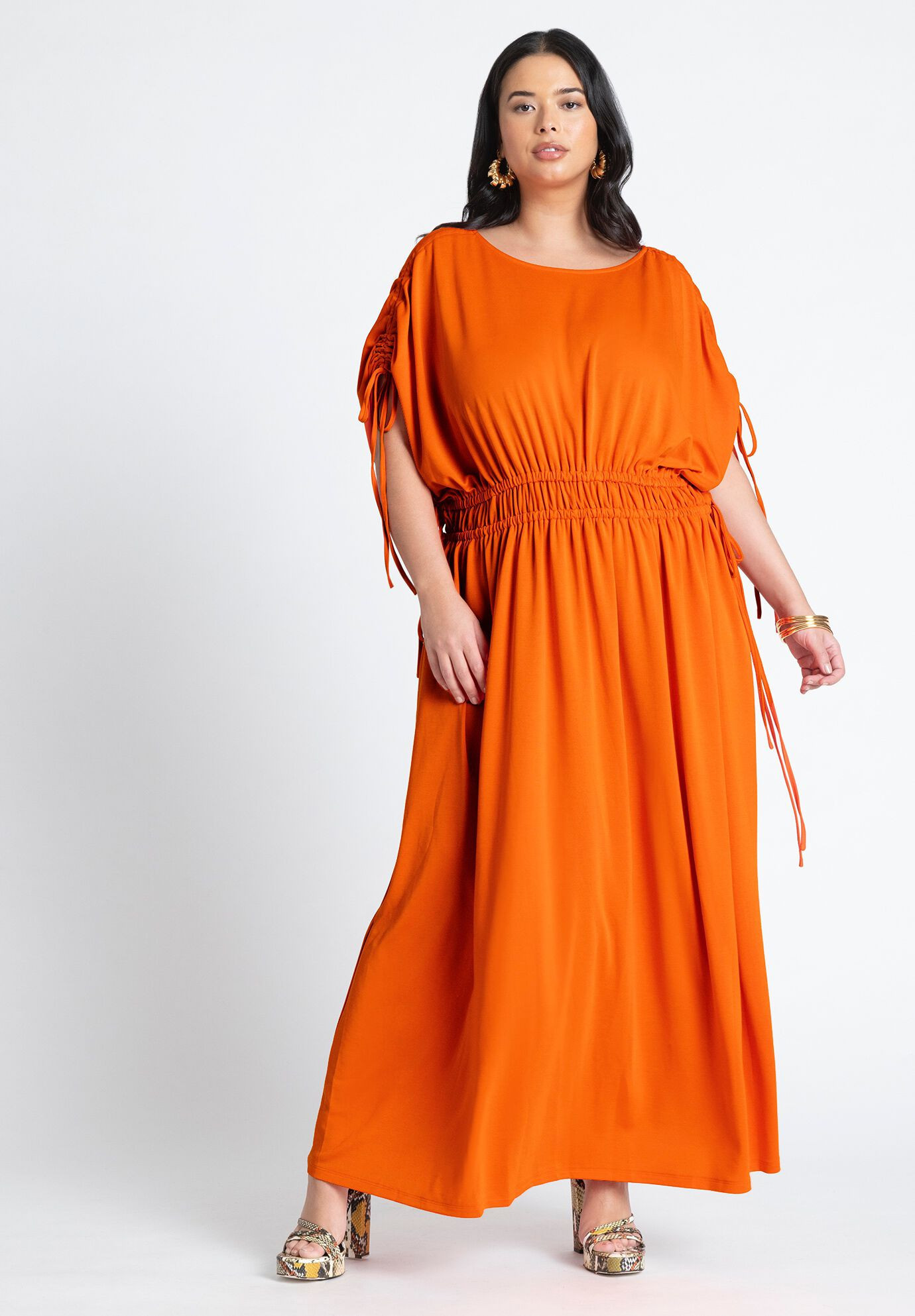 Dolman Sleeve Maxi Dress | Eloquii
