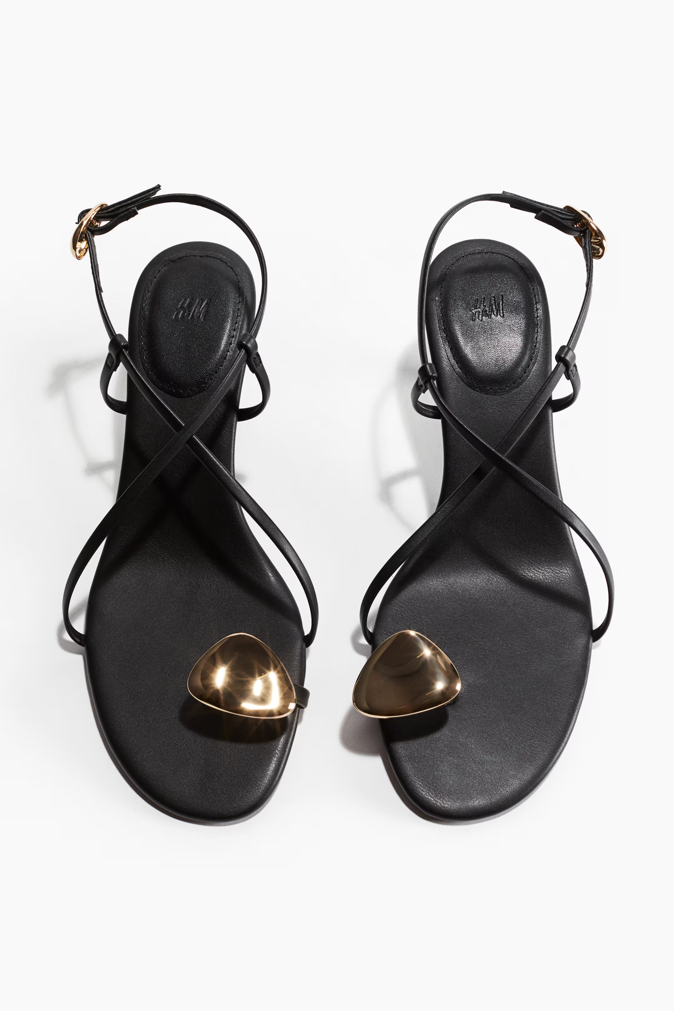 Heeled strappy sandals | H&M (UK, MY, IN, SG, PH, TW, HK)