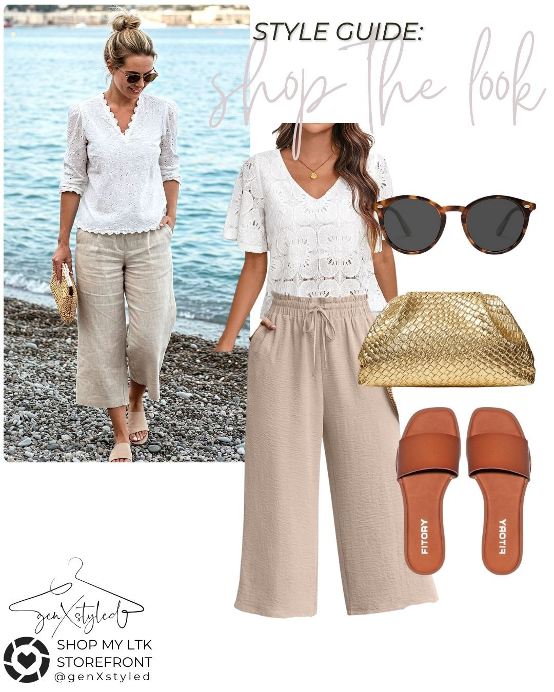 This inspirational outfit idea for summer is perfect for anyone who loves effortless, breezy style with a chic touch.  

 #LTKSummerEdit #LTKOver40 #LTKStyleTip