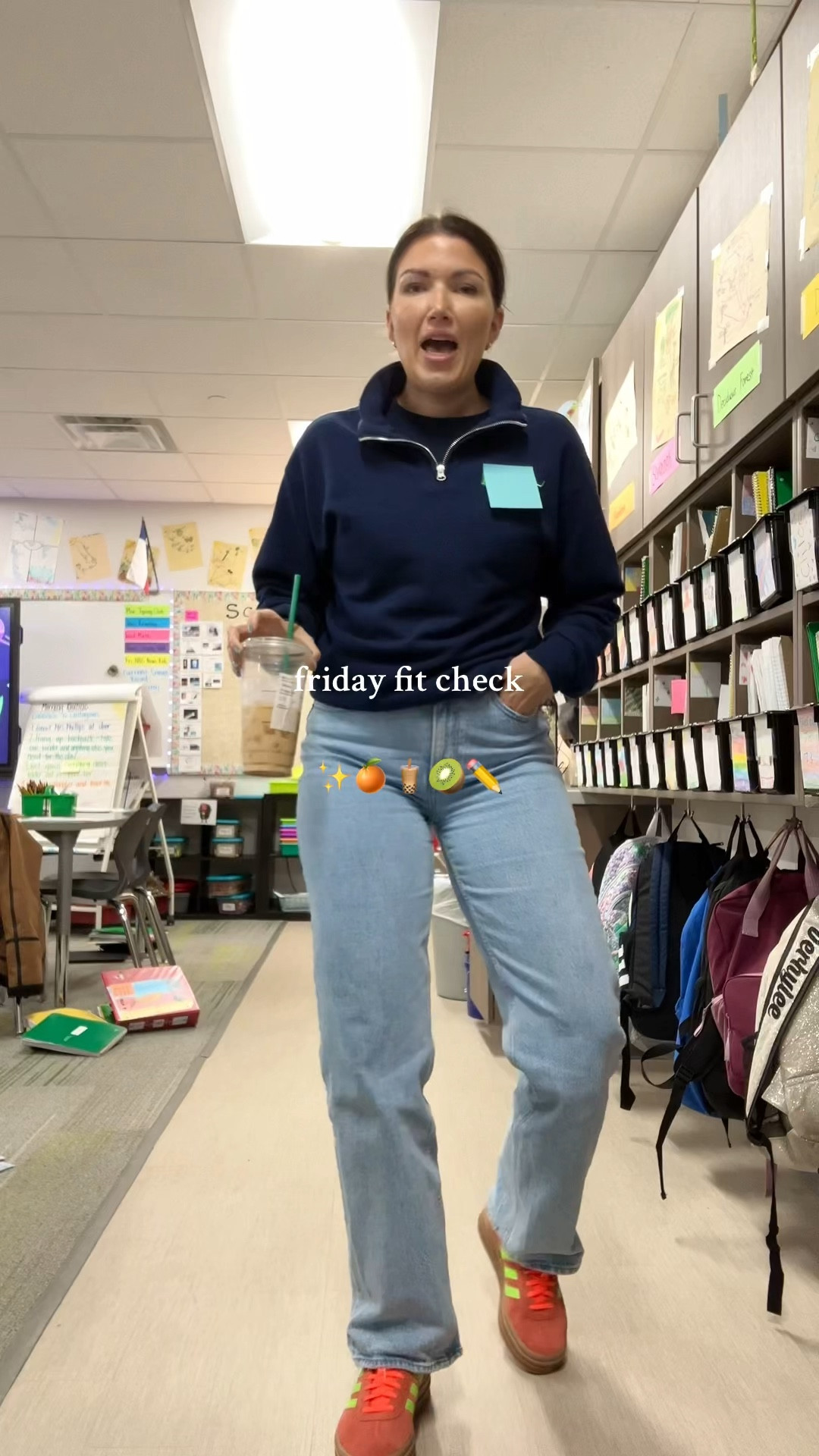 Friday fit check ✨🍊🧋🥝✏️
Long length in jeans 

#LTKshoecrush #LTKmidsize