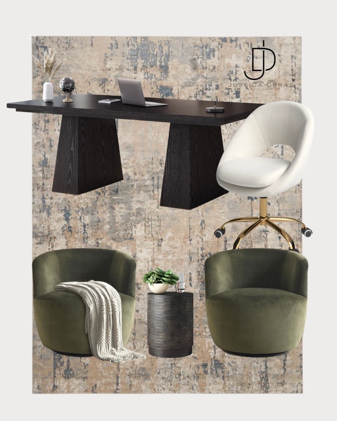 Modern office inspiration board✨😌

Interested in our interior design? (jessicaderasinteriordesign.com) to schedule a 30min free Discovery call! We’d love to design your home. 

#LTKStyleTip #LTKHome #LTKFamily