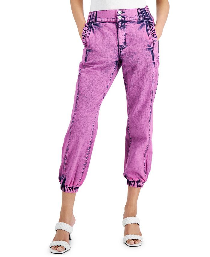 INC Colored Denim Jogger Pants, Created for Macy's | Macys (US)