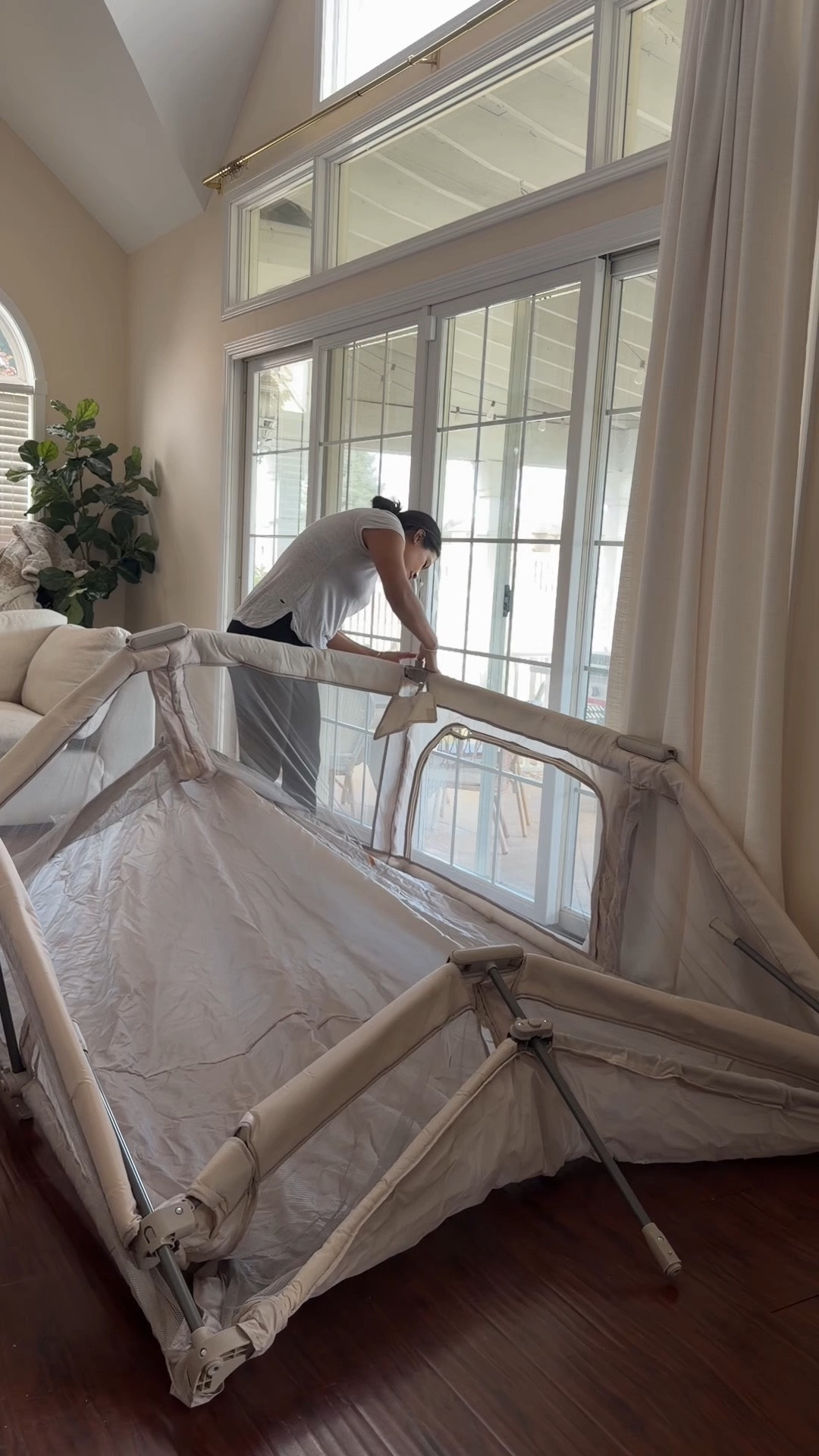 One of my biggest worries after my babies were born was figuring out how to keep them safe once the crawling stage hit. With my singletons, it already felt impossible trying to follow one baby everywhere… I truly couldn’t imagine doing that with two, especially when they’re determined to crawl in opposite directions 😅

This house also has way more hard floors than our last one, so I knew I needed a safe, spacious spot where they could move freely while I make dinner, help the big kids, or honestly just use the restroom in peace 🙃

I spent weeks researching sizes, durability, and ease of setup. With three wild little boys who climb everything, I needed something sturdy enough for rough play but still safe for my crawlers. And I can confidently say — I absolutely love this one.

If you’re in the crawling stage (or about to be), this has been a total game-changer for us 🤍
💬 Comment “PLAYPEN” and I’ll send you the direct link to your DM!  

✨ Don’t forget to add the cushioned mat since it doesn’t come with one!

#crawlingbaby #twinmomlife #twinmom #newmomlife #momhacks #momapproved #babyproofing #babysafety #boymomlife #momofmultiples #twinbabies #momlifeunfiltered #realmomlife #parentinghacks #babygear #momfinds #mommusthaves #babyessentials #stayathomemomlife #workingmomlife #momcommunity #motherhoodjourney #toddlerlife #chaoticmotherhood #momcontent

#LTKBump #LTKKids #LTKBaby