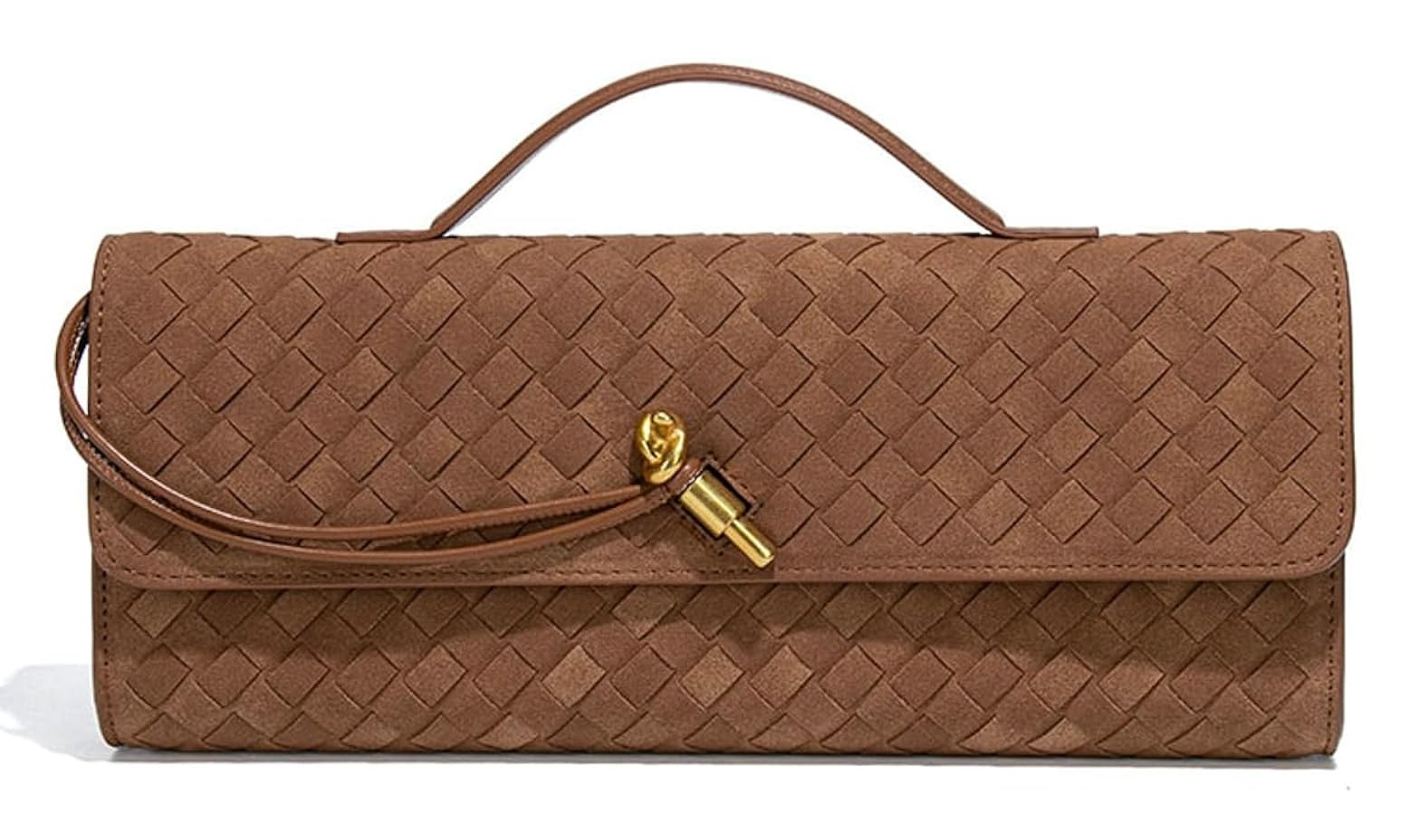 Trendy Woven Evening Clutch Purses Women Underarm Shoulder Handbag Cute Satchels Crossbody Purse ... | Amazon (US)