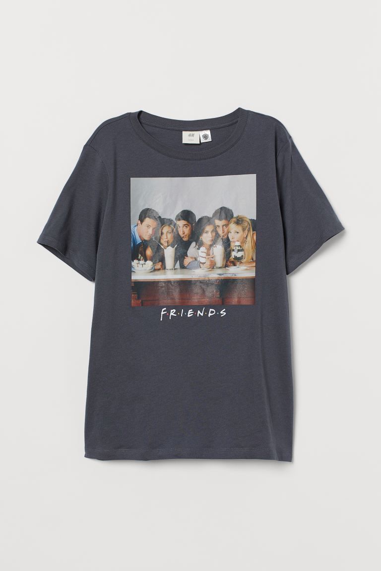 T-shirt with Motif | H&M (US + CA)