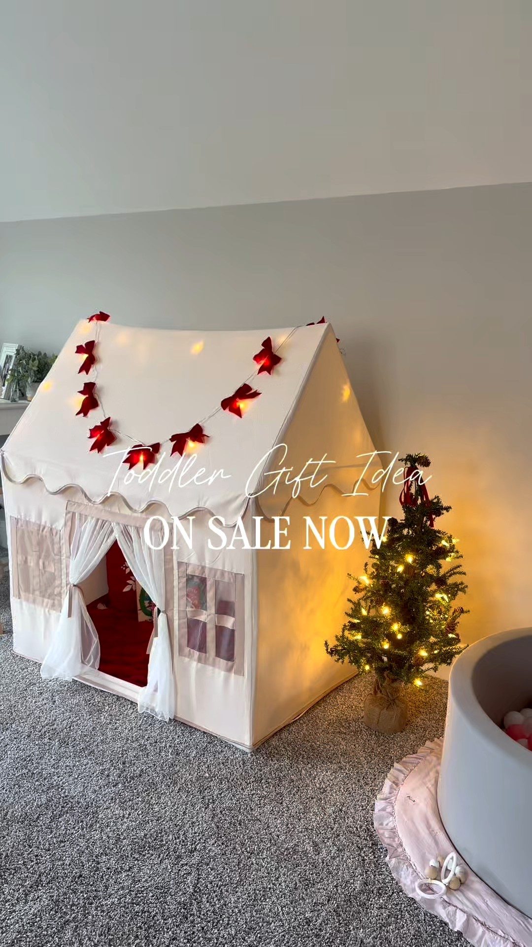 The cutest toddler play house! Available on Amazon in a few colors 😍

#LTKHoliday #LTKHome #LTKGiftGuide