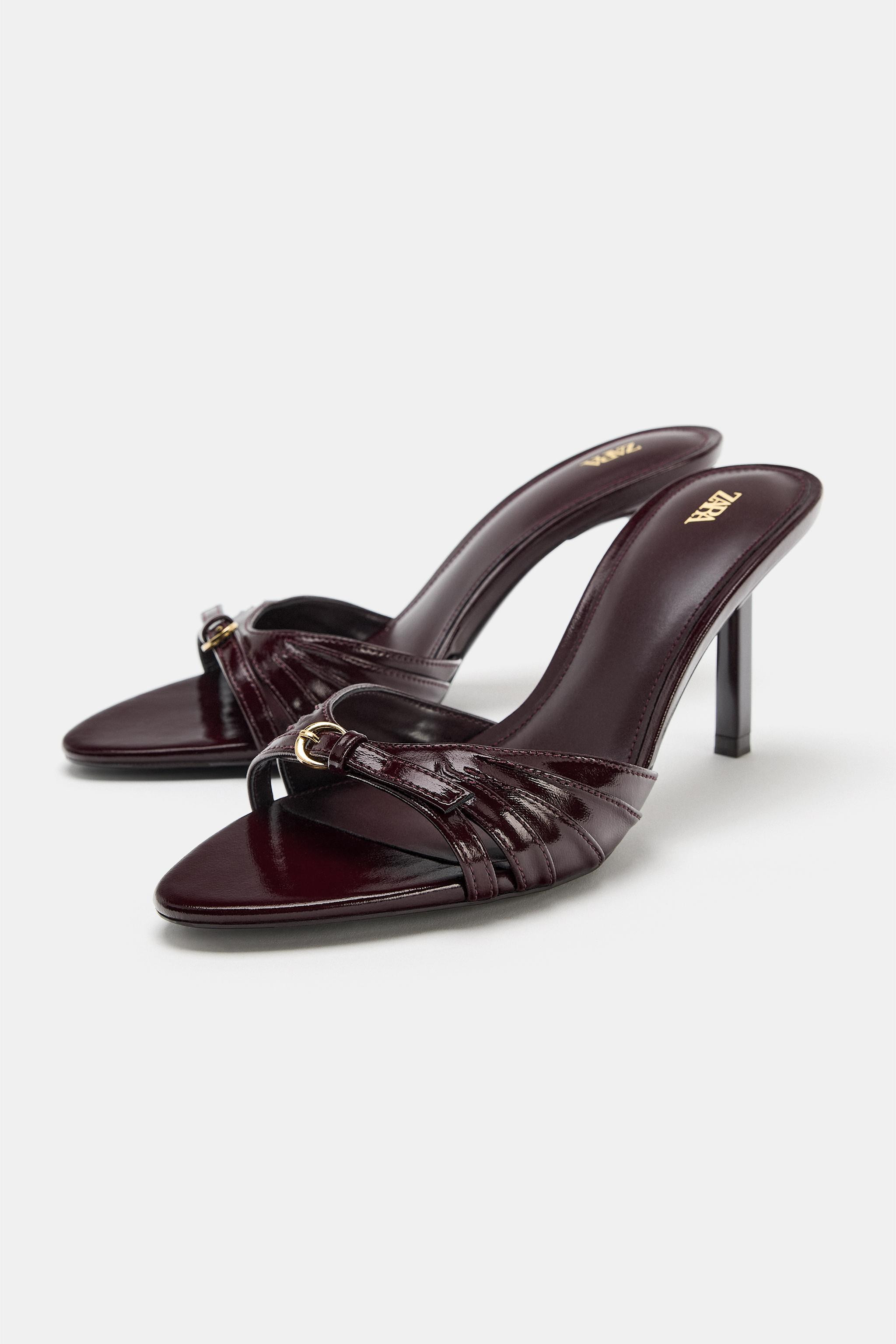 BUCKLE DETAIL SANDALS | Zara US