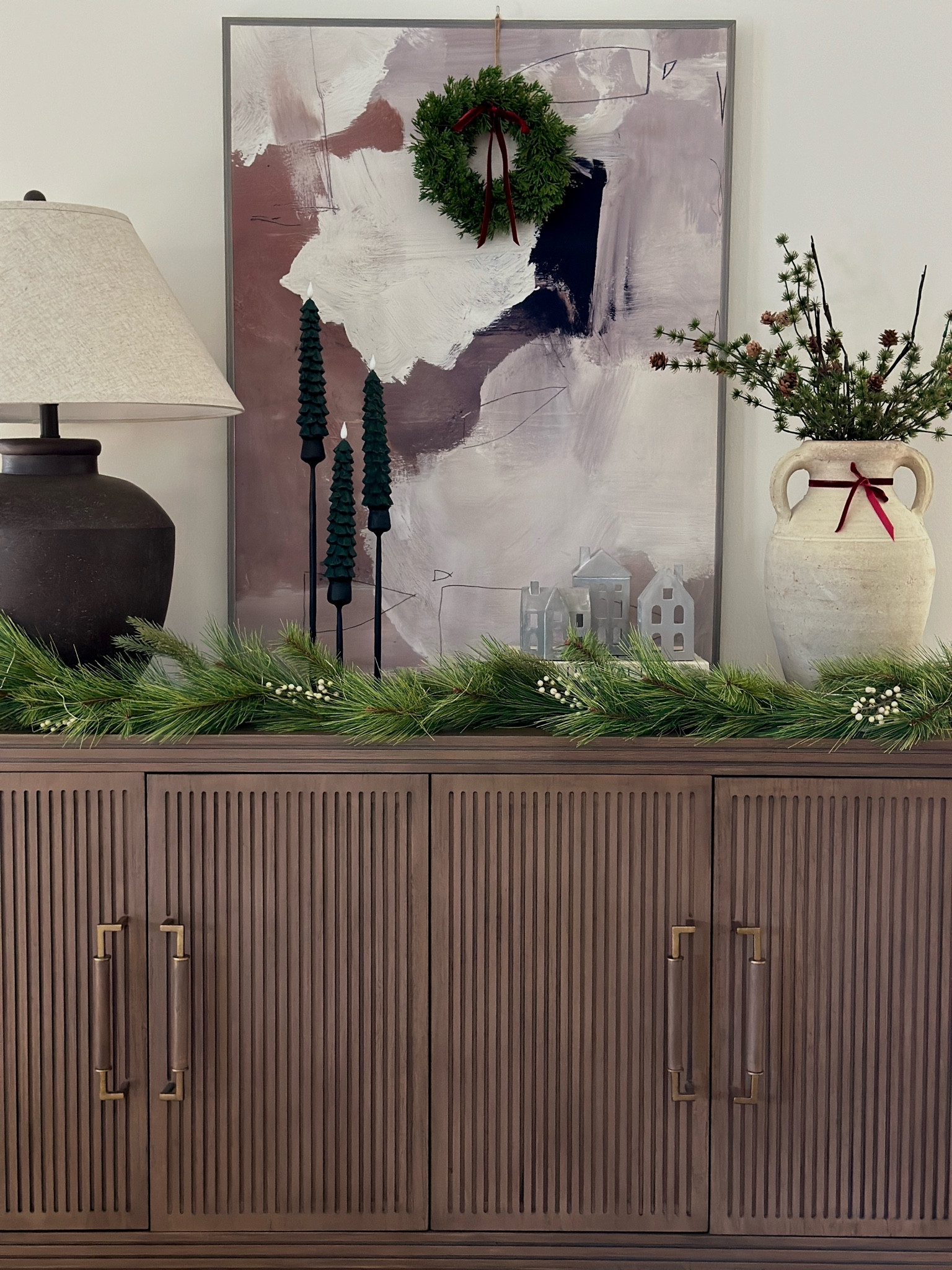 Sideboard Christmas styling 

#LTKhome #LTKSeasonal #LTKHoliday