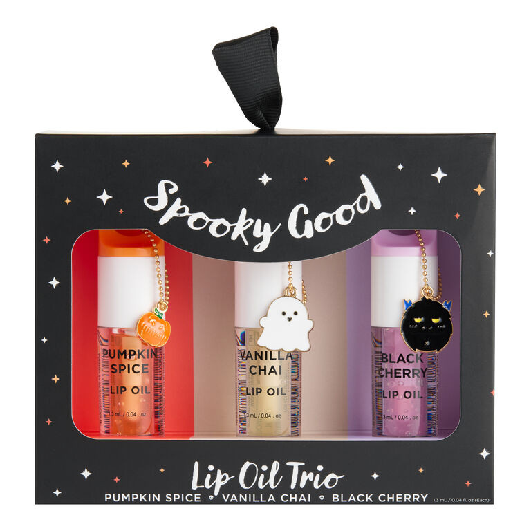 Spooky Good Halloween Charm Lip Oil 3 Pack | World Market