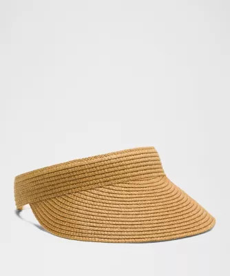 Women's Paper Straw Removable Sweatband Visor | lululemon (AU)