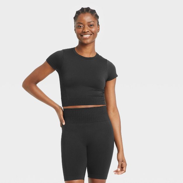 Women's Seamless Crop Top - All in Motion™ | Target