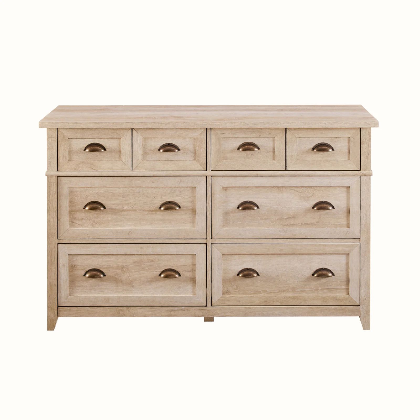 Bucoli 6 Drawer 52'' W Double Dresser | Wayfair North America