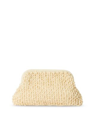Perola Beaded Raffia Clutch | Bloomingdale's (AU)