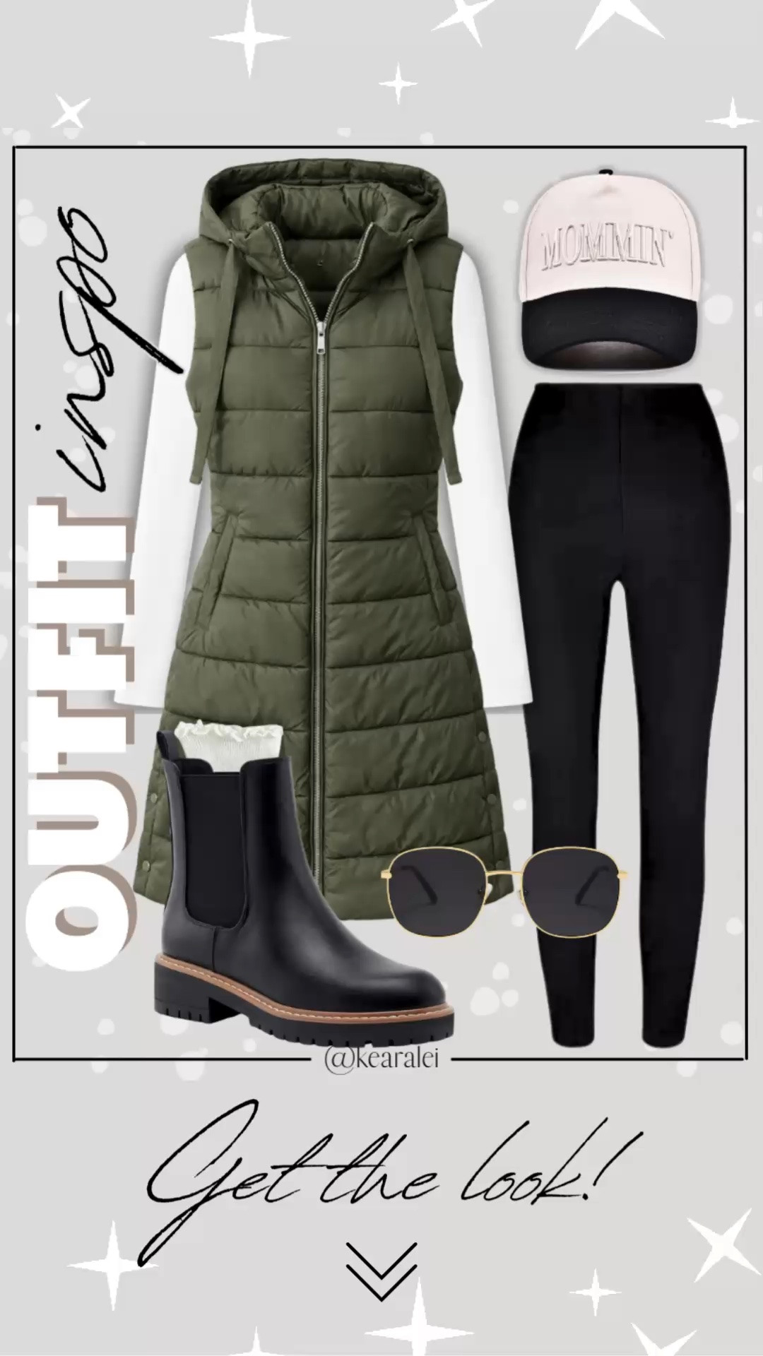 Fall outfits women winter outfit casual outfits cool mom outfits idea black leggings with white long sleeve shirt bodysuit top and long forest green puffer vest and black faux leather Chelsea boots lug sole ankle boots white ruffle socks mommin trucker hat baseball hat cap checkered crossbody bum bag purse carryall tote handbag ruffle crew socks for women Amazon spring outfits affordable style || #casual #outfits #outfit #vest #amazon #mom #motherhood #midsize #ootd
.
.
.
baby shower dress, Maternity Dresses, Maternity, over the bump, motherhood maternity, pinkblush, mama shirt sweatshirt pullover, hospital bag, nursery, maternity photos, baby moon, pregnancy, pregnant, maternity leggings, maternity tops, diaper bag, mama necklace, baby boy, baby girl outfits, newborn, mom, 

Amazon fashion, teacher outfits, business casual, casual outfits, neutrals, street style, Midi skirt, Maxi Dress, Swimsuit, Bikini, Travel, skinny Jeans, Puffer Jackets, Concert Outfits, Cocktail Dresses, Sweater dress, Sweaters, cardigans Fleece Pullovers, hoodies, button-downs, Oversized Sweatshirts, Jeans, High Waisted Leggings, dresses, joggers, fall Fashion, winter fashion, leather jacket, Sherpa jackets, Deals, shacket, Plaid Shirt Jackets, apple watch bands, lounge set, Date Night Outfits, Vacation outfits, Mom jeans, shorts, sunglasses, Disney outfits, Romper, jumpsuit, Airport outfits, biker shorts, Weekender bag, plus size fashion, Stanley cup tumbler, Target, Abercrombie and fitch, Amazon, Shein, Nordstrom, H&M, forever 21, forever21, Walmart, asos, Nordstrom rack, Nike, adidas, Vans, Quay, Tarte, Sephora, lululemon, free people, j crew jcrew factory, old navy

#LTKSeasonal #LTKSaleAlert #LTKootd