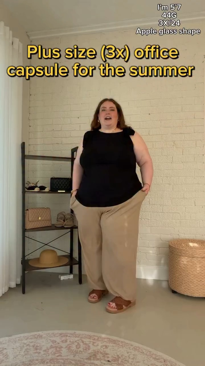 Comment KIMMY for this look! Follow for more extended plus size friendly workwear