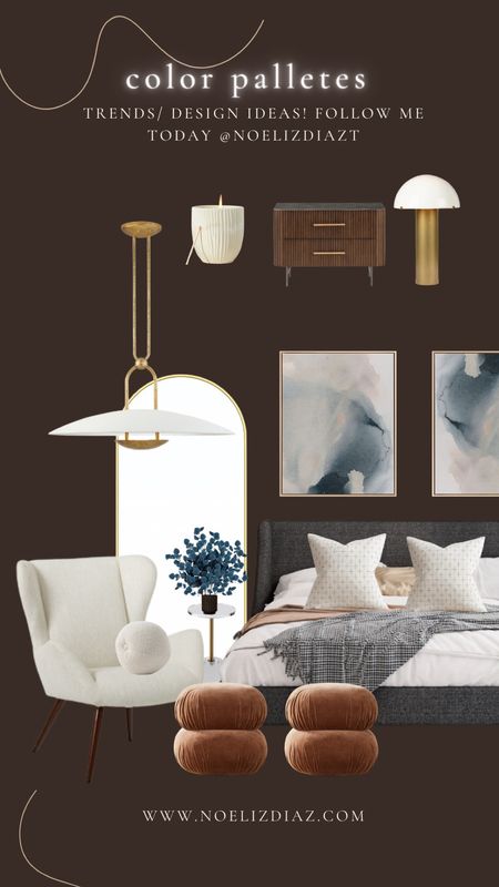 Neutrals with a pop of blue! #bedroomideas #home #interiors 

#LTKstyletip #LTKmens #LTKhome