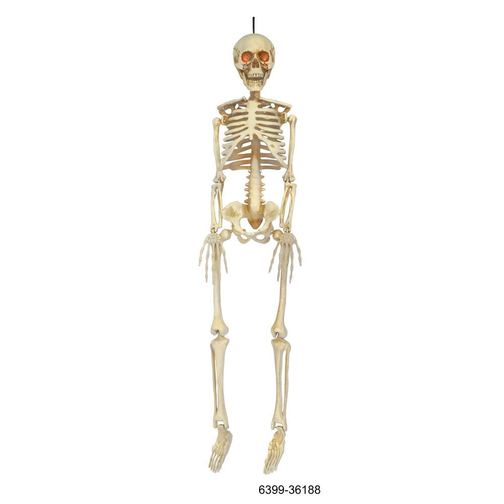 Home Accents Holiday 3 ft LED Hanging Skeleton-6399-36188 - The Home Depot | The Home Depot