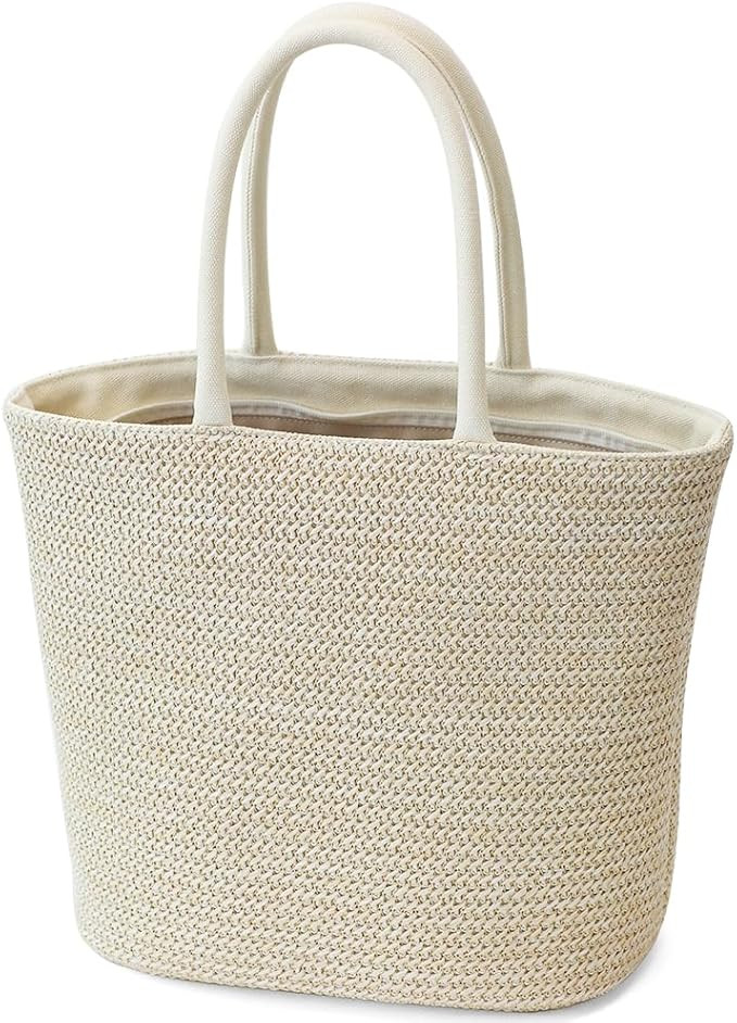 Handmade Straw Tote Bag for Women | Amazon (US)