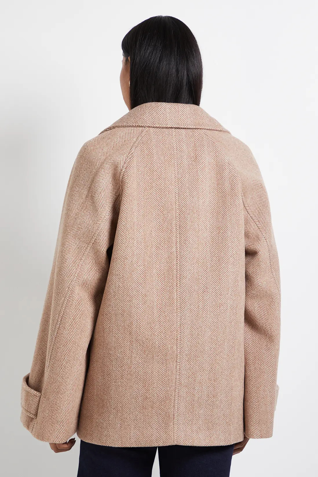 Principles by Wallis Double Breasted Collar Coat | Boohoo.com (UK & IE)