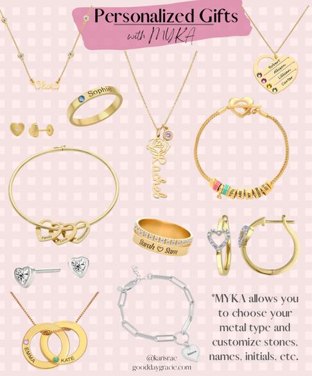 Myka Jewelry ✨

Personalized jewelry, customized jewelry, Valentine’s Day gifts, heart earrings, name necklace, birthstone jewelry 

#LTKfindsunder50 #LTKGiftGuide #LTKfindsunder100