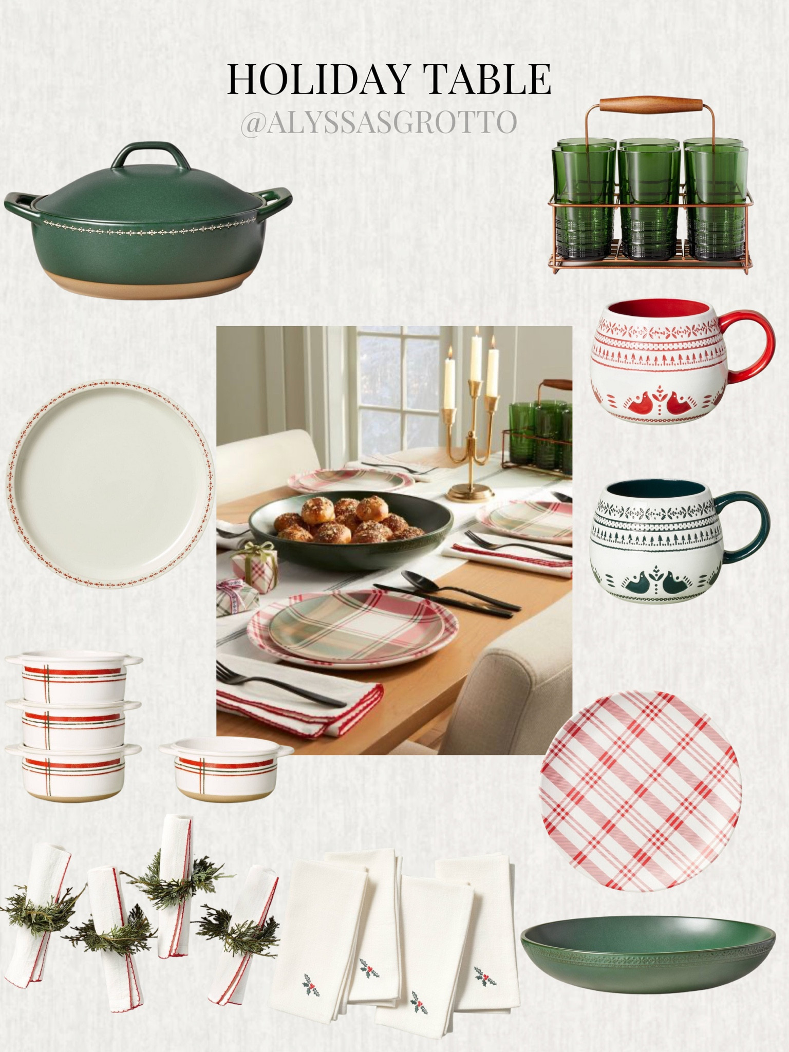 Christmas decor. Christmas dining. Table settings. Holiday party. 

#LTKhome #LTKSeasonal #LTKHoliday