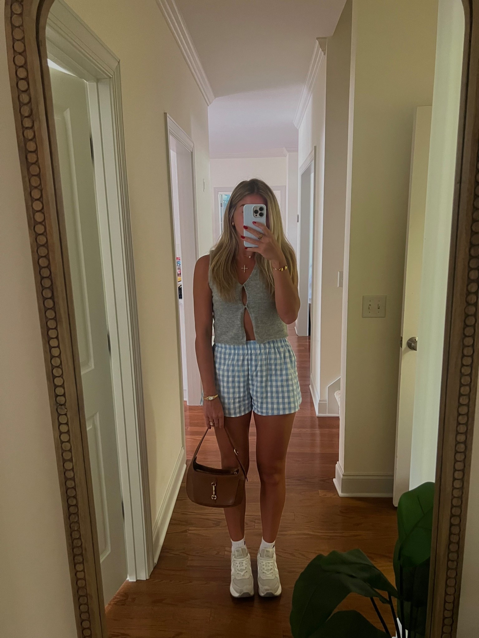 fall transition outfit even though it’s still 90° in North Carolina! 🍂☀️

shein, new balance, ootd, fall outfit,  summer, gingham

#LTKStyleTip #LTKActive #LTKSeasonal