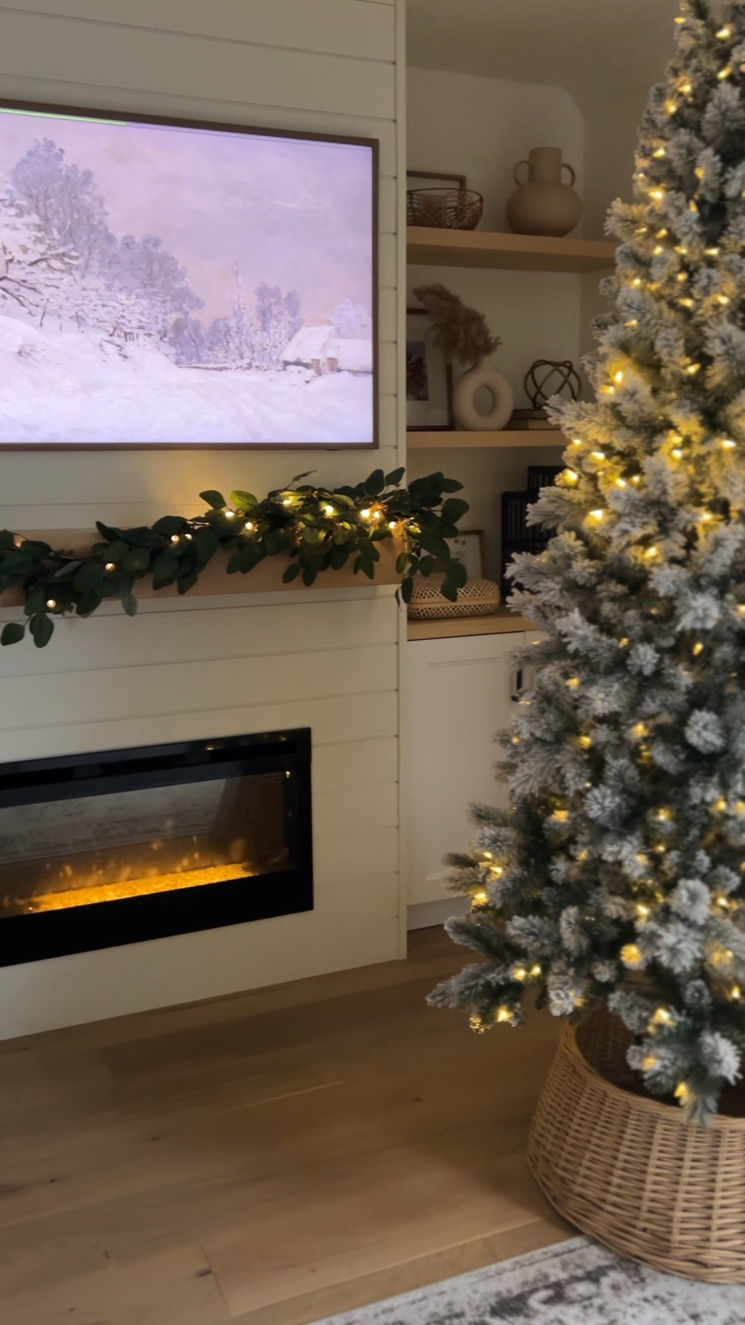 Christmas decor finds 🎄

// Christmas, tree, garland, flocked, fireplace, mantle, cozy, wicker, rattan, boho, classic, tree collar, 2023, tree skirt, rattan, tree star, tree topper, bead garland

#LTKsalealert #LTKSeasonal #LTKHoliday