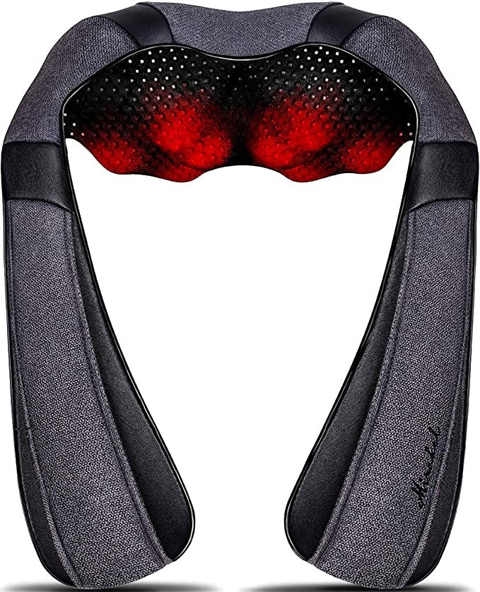Back Massager, Shiatsu Back Neck Massager with Heat, Electric Shoulder Massager, Kneading Massage... | Amazon (US)