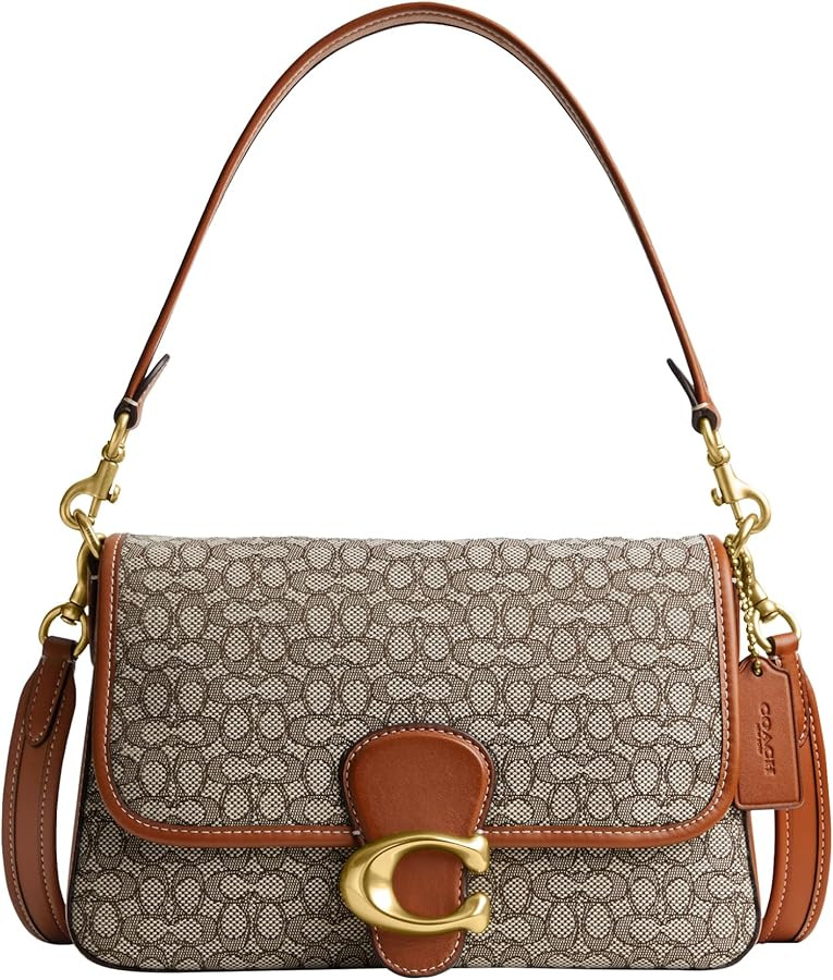 Coach Women's Micro Signature Jacquard Soft Tabby Shoulder Bag | Amazon (US)