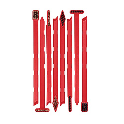 Real Avid Cleaning Tool Kit: Detailing Brush Set & Pick Set: 16-Piece Detailing Supplies Kit with Soft Bristle Nylon & Stiff Bristle Bronze Scrub Brushes & Carbon Removal Tools | Amazon (US)