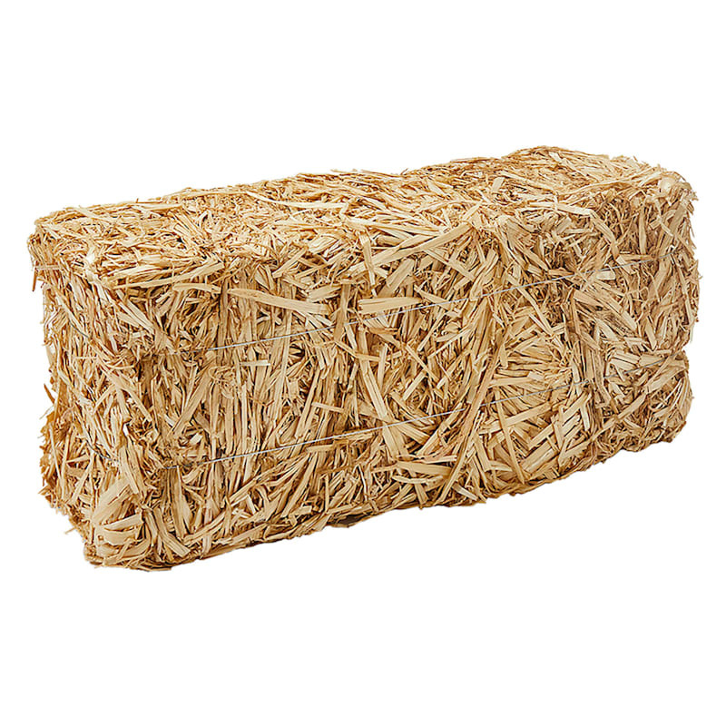 Pumpkin Porch Indoor & Outdoor Straw Bale, 20x9x8 | At Home