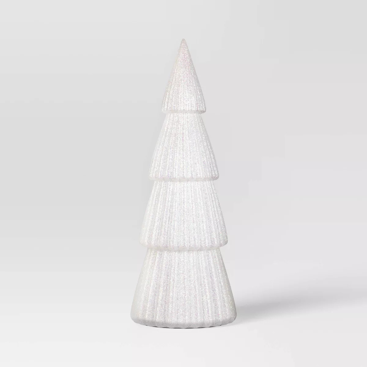 28" Christmas Tree Decor Glittered Iridescent - Wondershop™ | Target