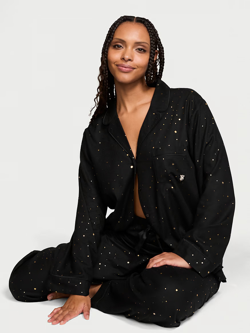 Flannel Long Pajama Set | Victoria's Secret (US / CA )