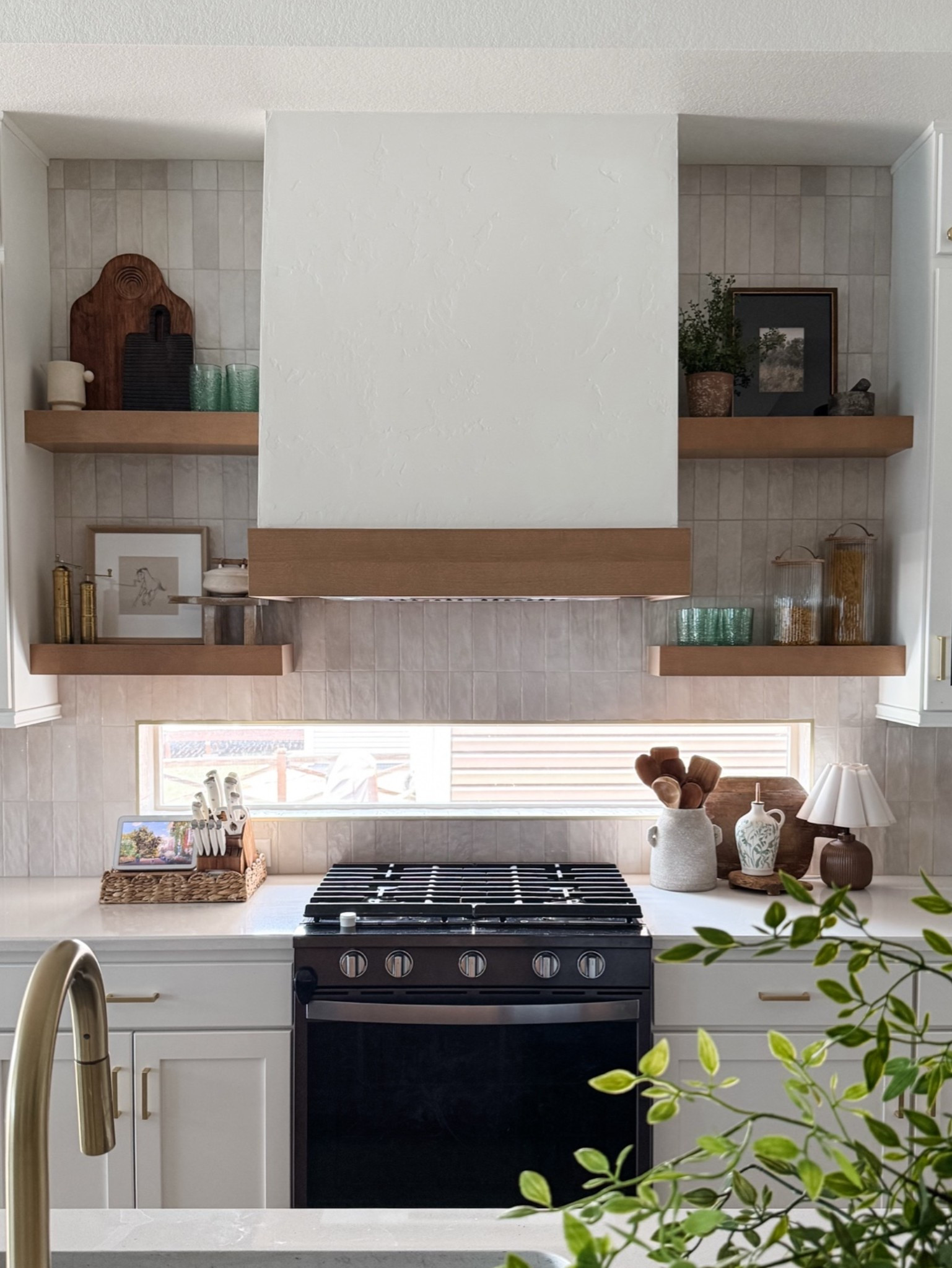 Floating shelf styling in kitchen ✨

#LTKHome #LTKSeasonal