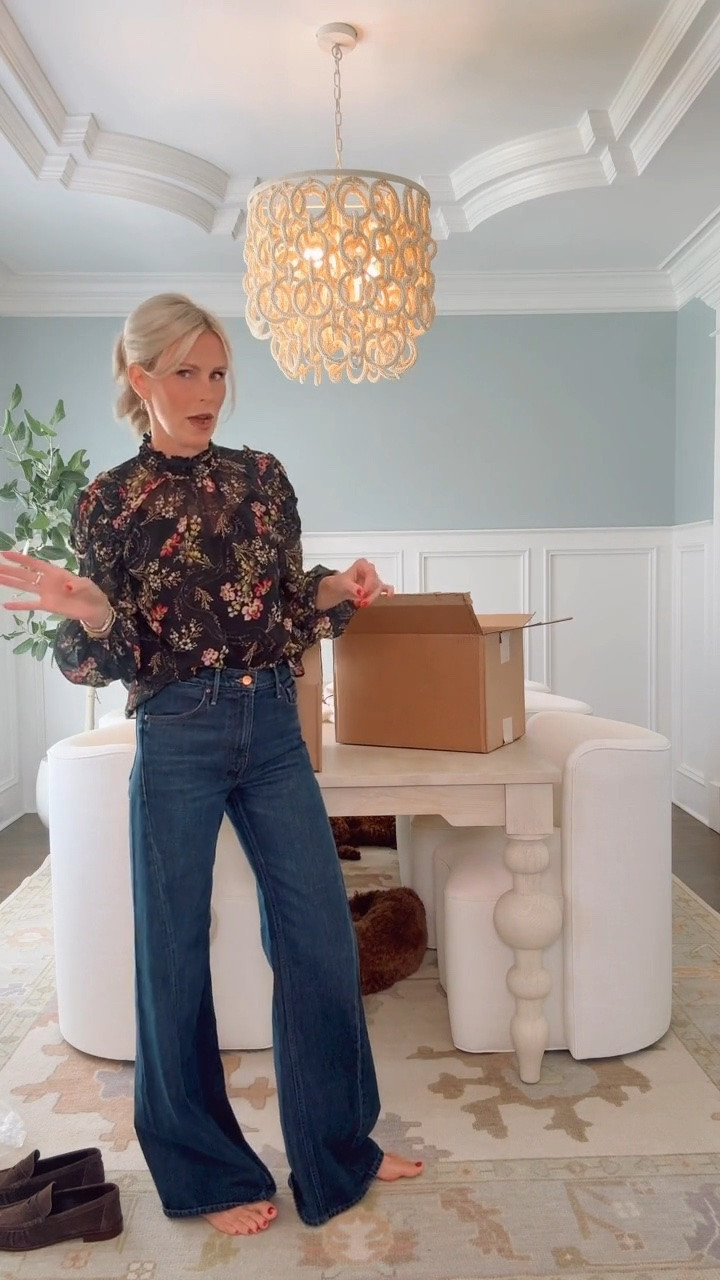 My recent Neiman Marcus order 🤎 So many good finds and classic pieces that I know I could keep in my closet for years! Sharing all the sizing details below:

• Alice + Olivia sweater jacket — XS, slightly oversized fit
• Suede jacket — size 4
• AG straight-leg jeans — size 26 (I’m 5’9” for length reference!)
• Joe’s black jeans — size 26, but too tight + too short on me
• Sheer blouse — size small, love the fit + it has an attached cami underneath
• Loafers — true to size + super soft and comfortable

And of course I had to try a few bags 😆 There are so many good things from this order! Everything that’s still available from my try-on is linked here! @neimanmarcus #NeimanMarcusPartner

#LTKSeasonal #LTKWorkwear #LTKgrwm