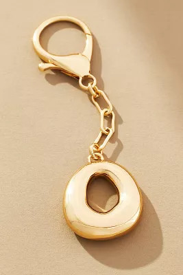 Bubble Letter Monogram Bag Charm | Anthropologie (US)