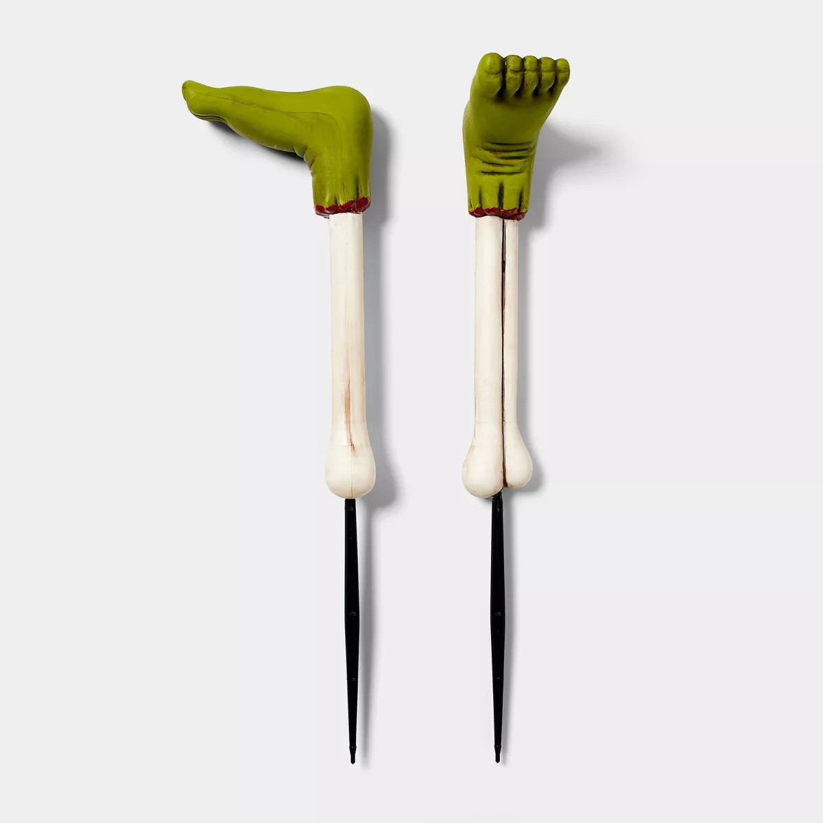 2pc Zombie Feet Yard Stakes Halloween Decorative Prop - Hyde & EEK! Boutique™ | Target